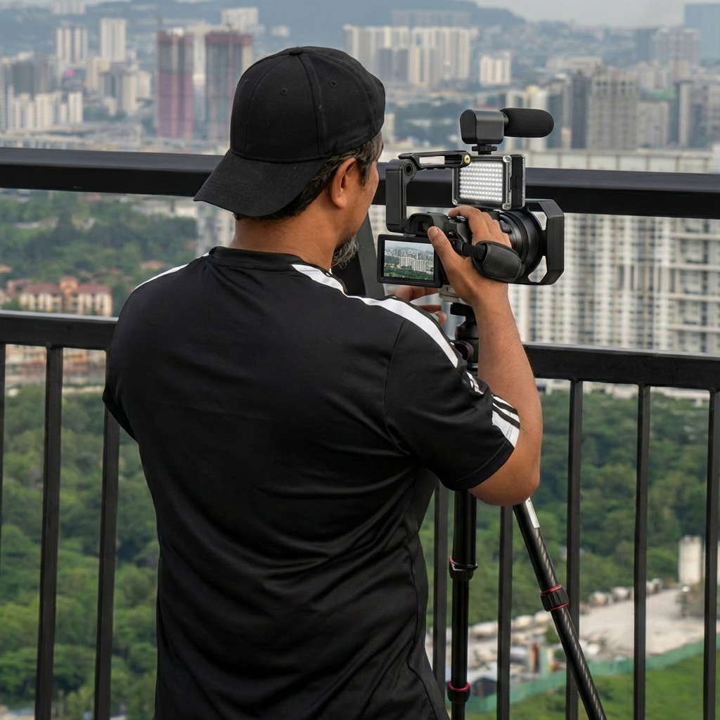 8K videokamera – 64MP fotos Wifi Connect komplet Creator Kit