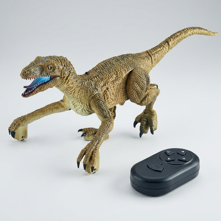 Dinosaurlegetøj med fjernbetjening