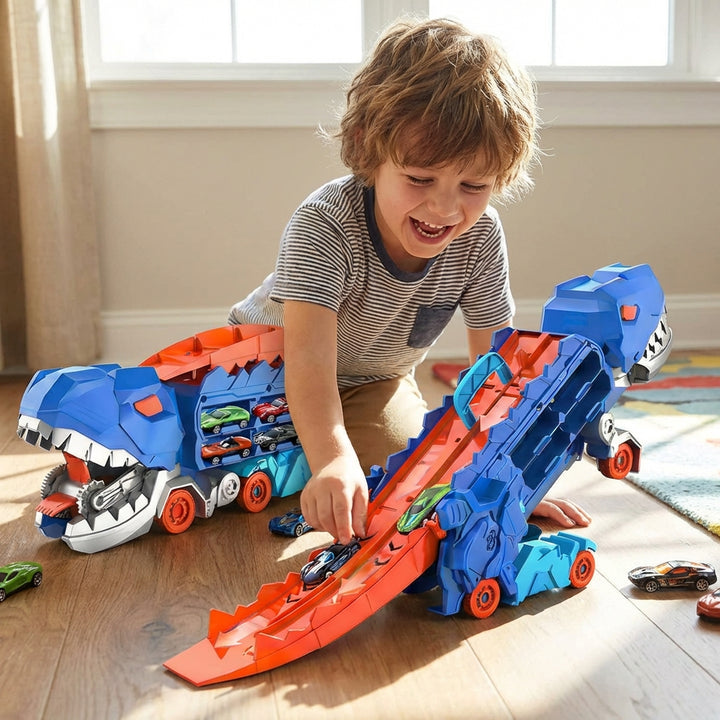 Dinosaur Truck 3-i-1 Legetøjsbil & Transporter