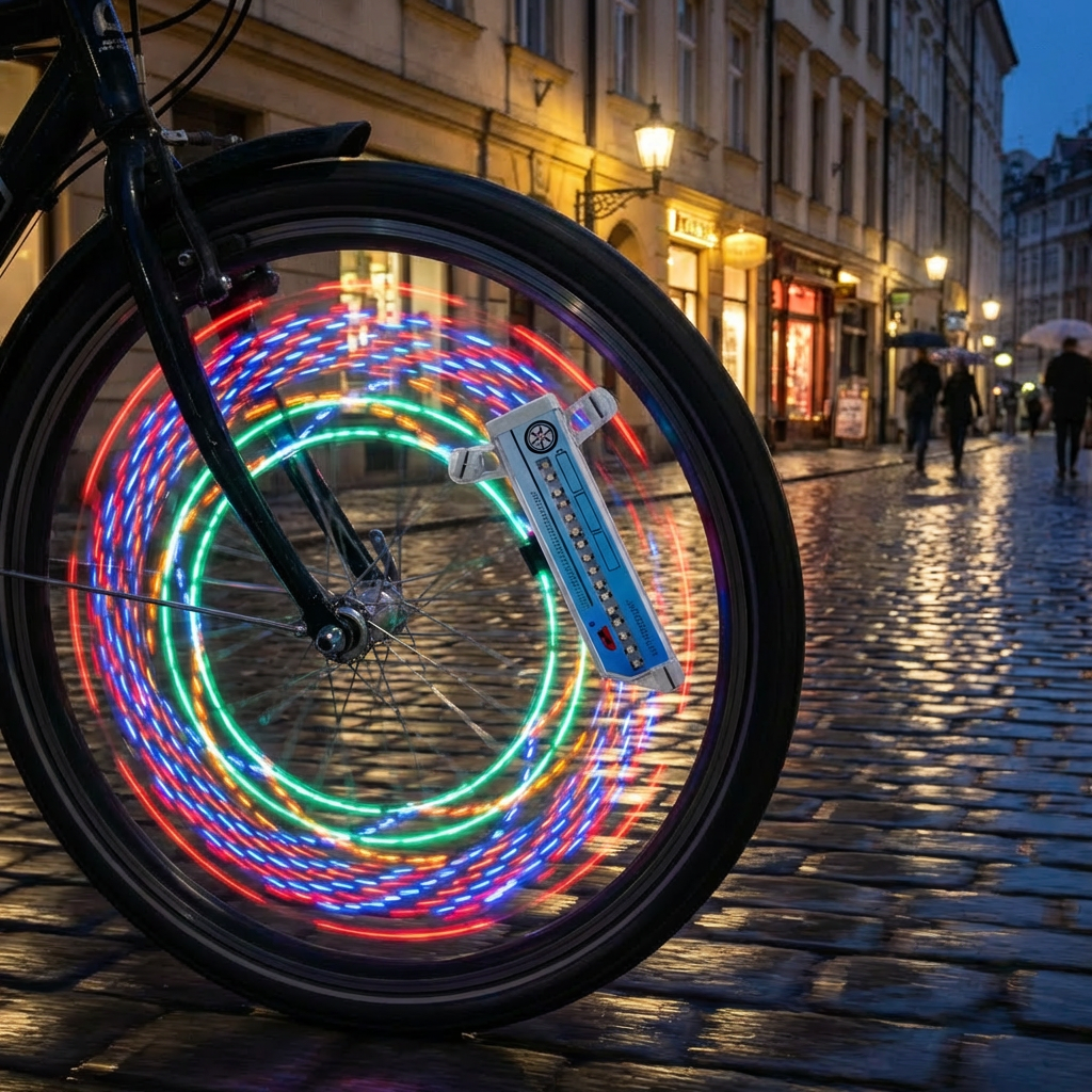 Cykelhjuleffektlys