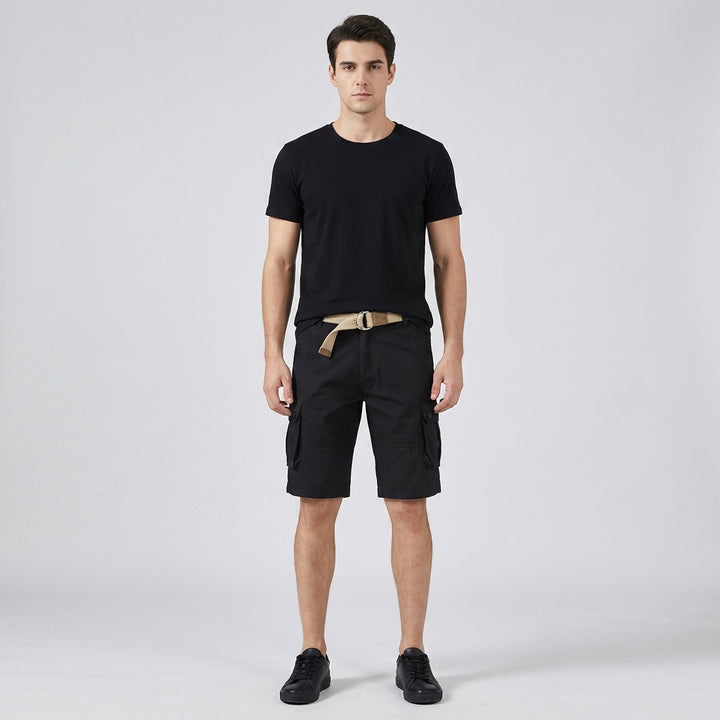 Herre cargo shorts med flere lommer