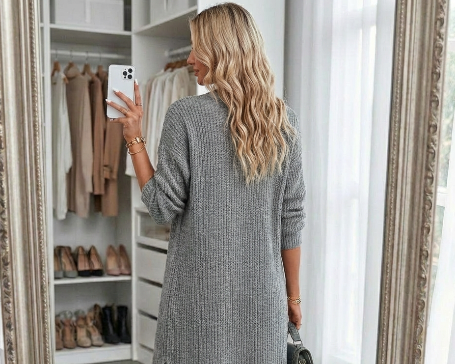 Stilfuld Sweater Kjole