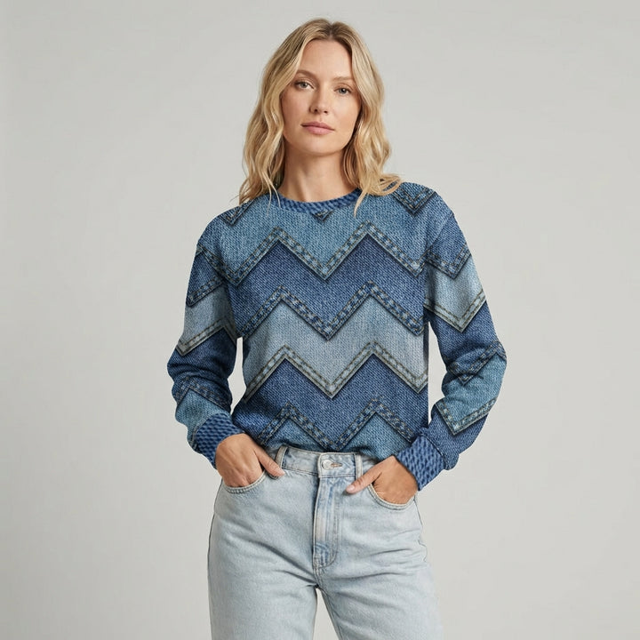 Stilfulde Jeans med Lange ærmer