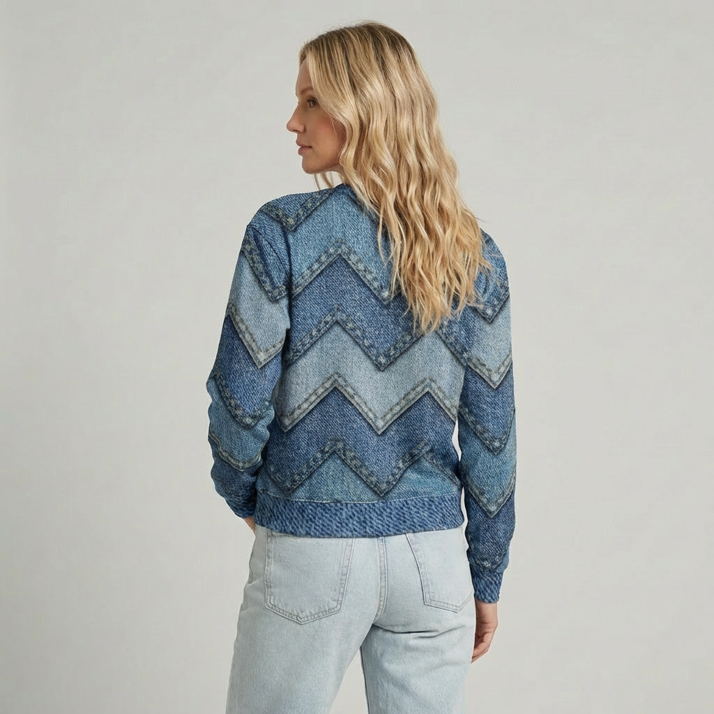 Stilfulde Jeans med Lange ærmer