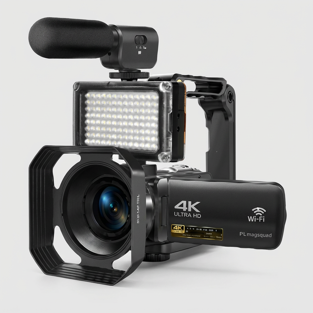 8K videokamera – 64MP fotos Wifi Connect komplet Creator Kit