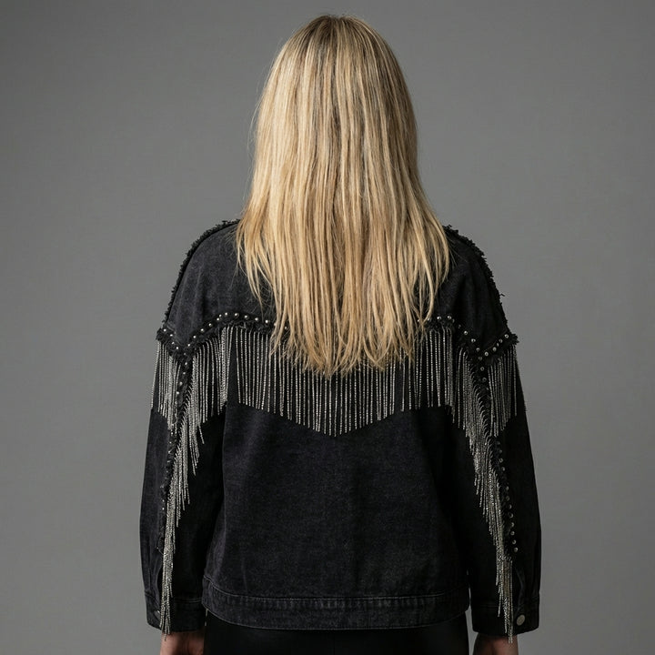 Cowgirl-stil denimjakke