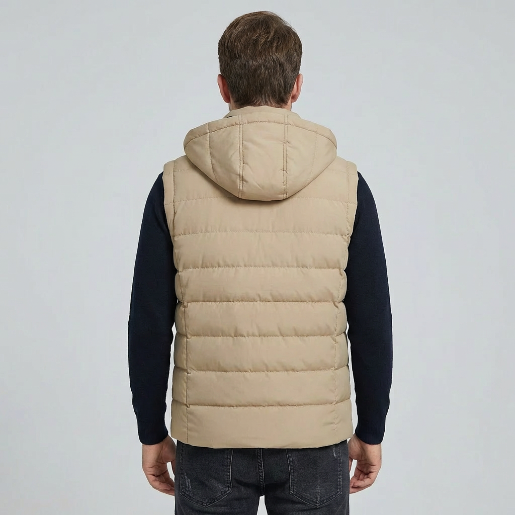 Polstret Bodywarmer til Mænd | Funktionel Komfort
