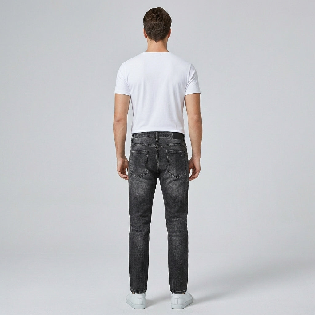 Casual Stylish Herrejeans – Komfort og Stil i Ét