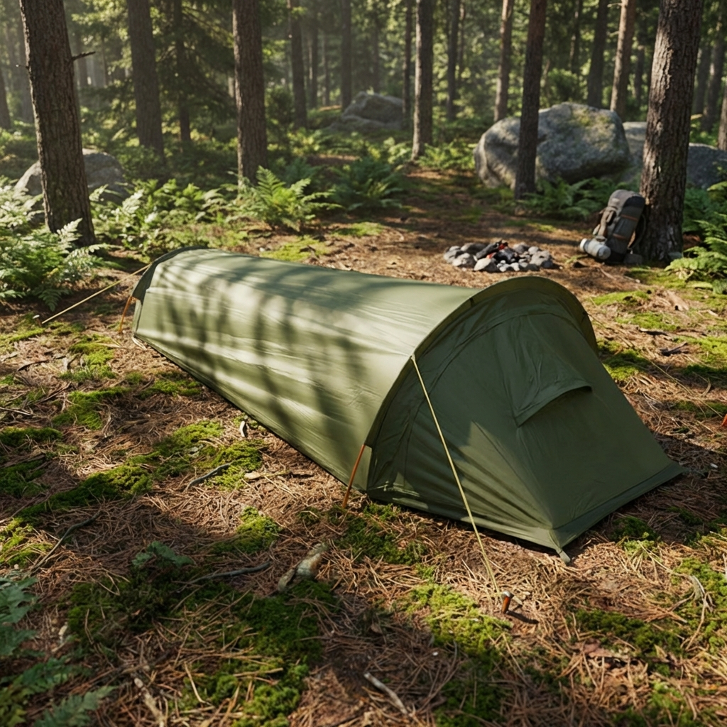 Rygsæk camping telt