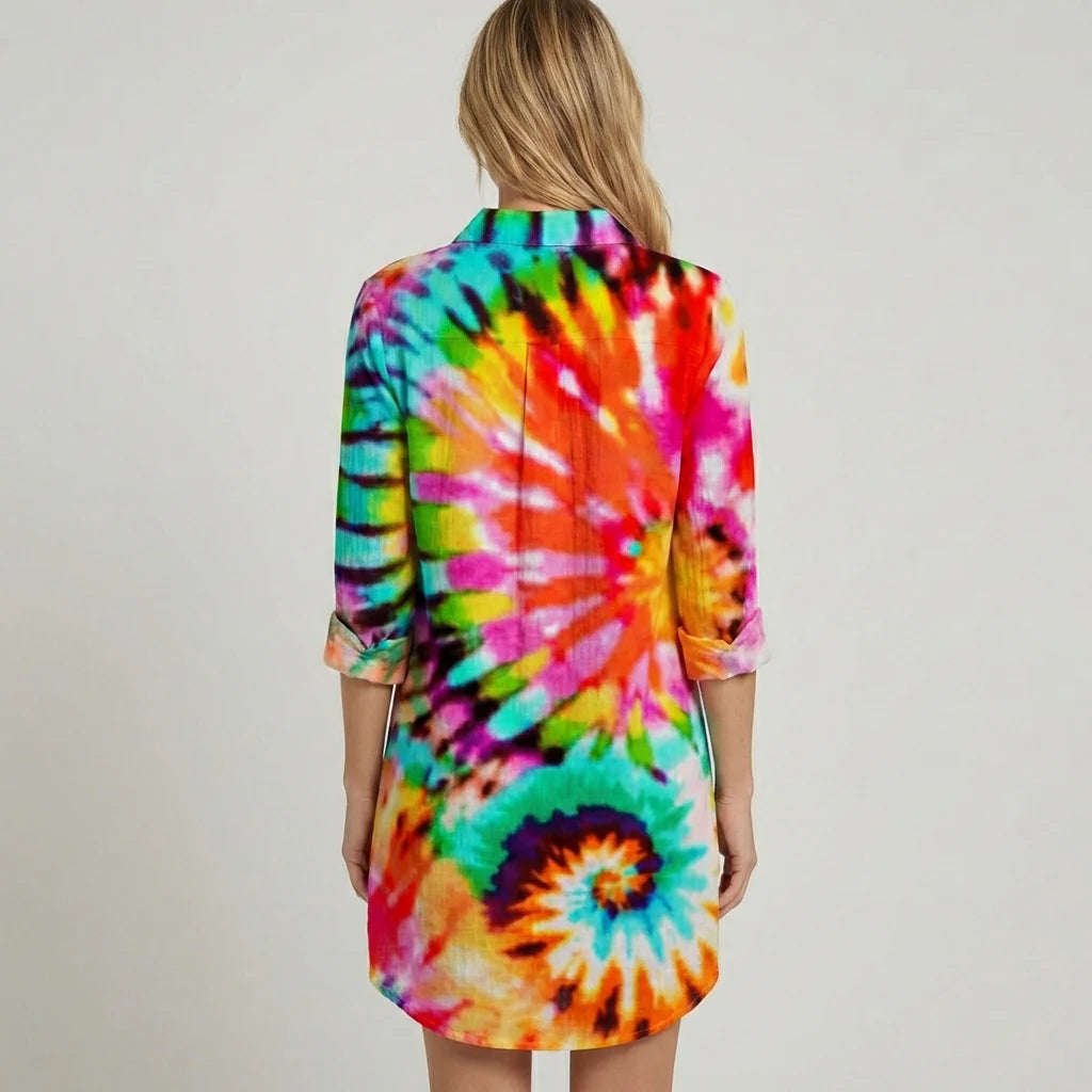 Dame sommerskjorte – afslappet design