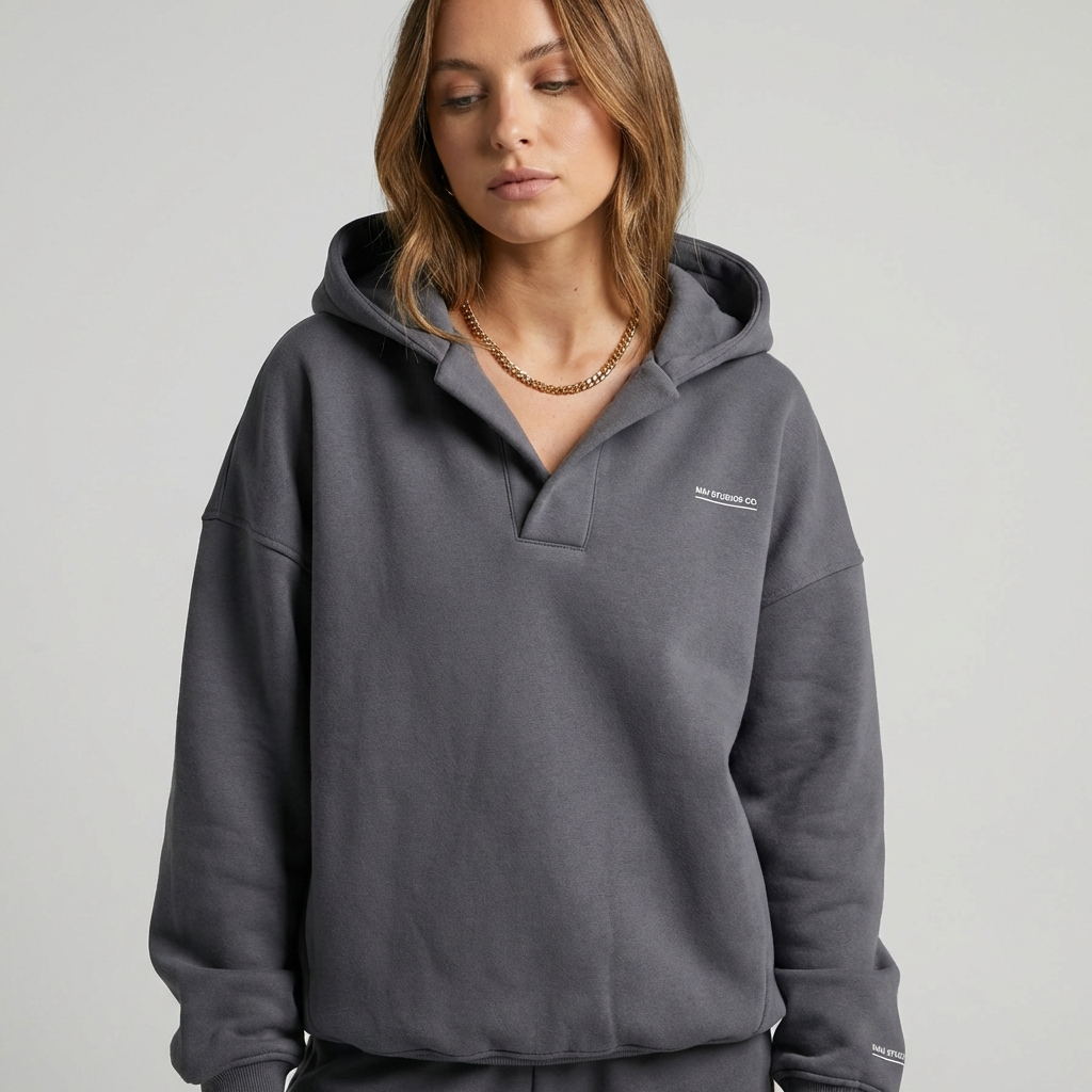 Damepullover med hætte – Sibylla Winter Edition