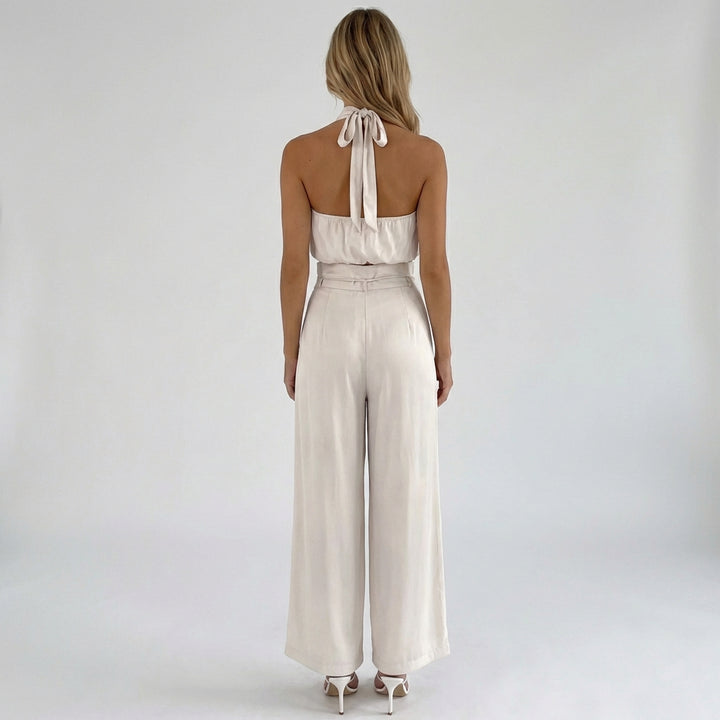 Dame sommerjumpsuit – minimalistisk design