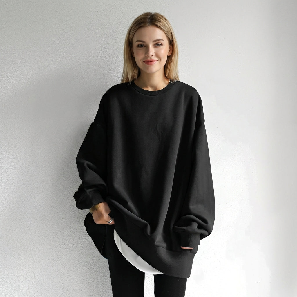 Oversized sweater – Afslappet strikstil