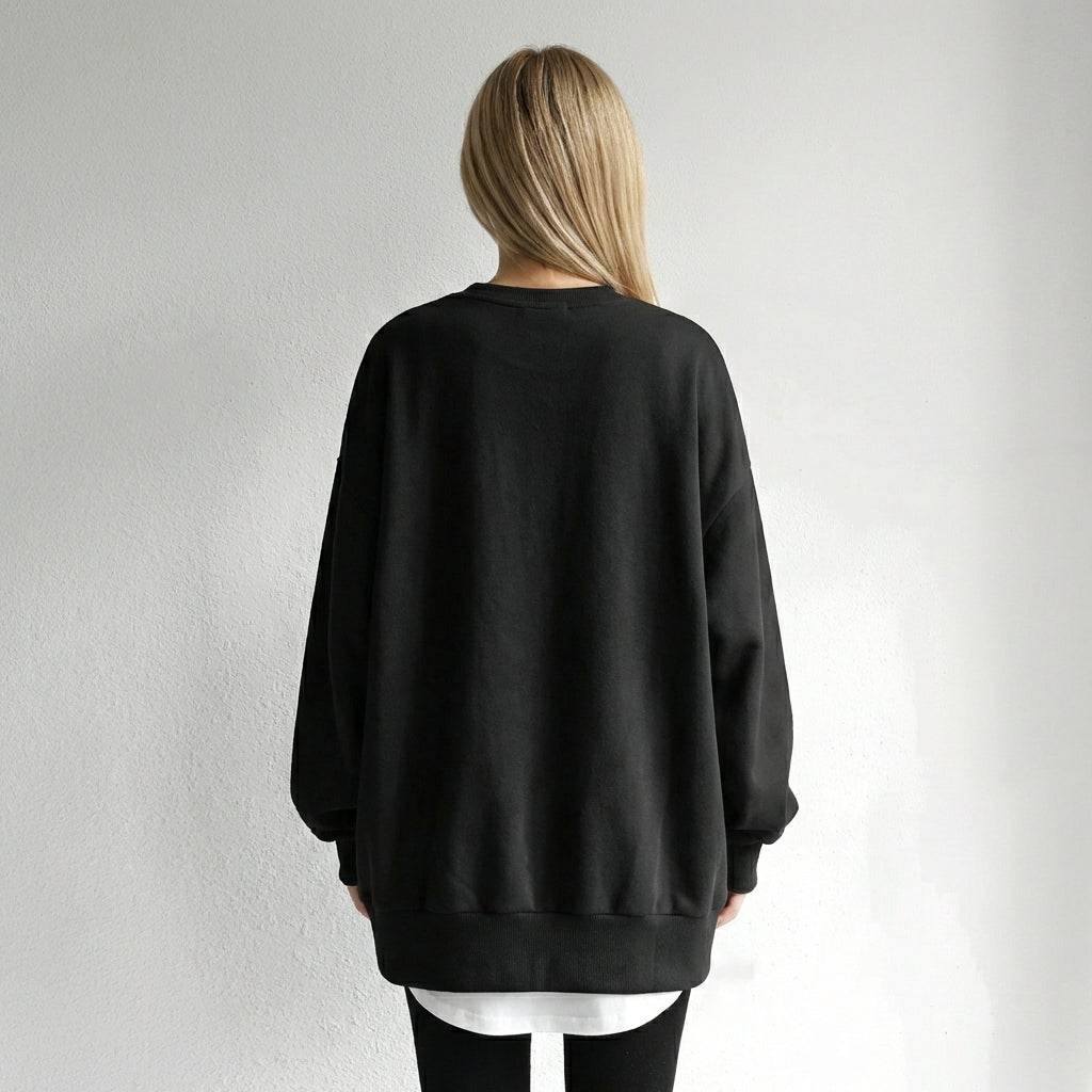 Oversized sweater – Afslappet strikstil