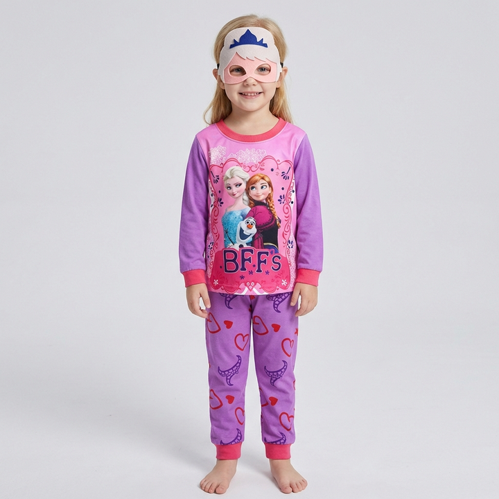 Børne-pyjamassæt med figurer