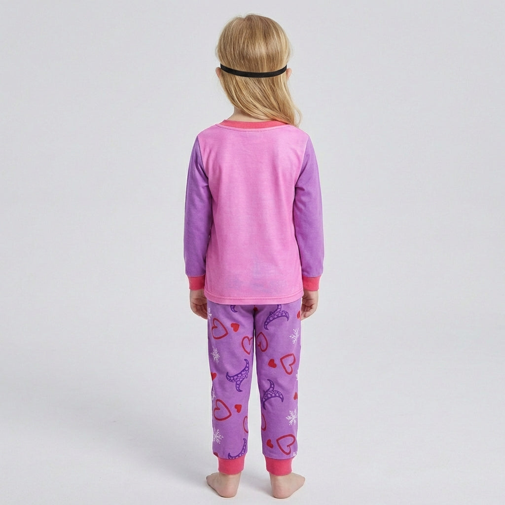 Børne-pyjamassæt med figurer