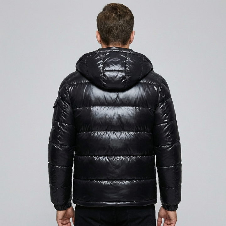 Unisex Puffer Jakke med Hætte Udsalgspris
