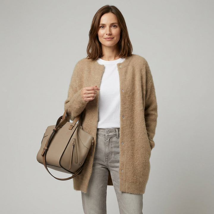 Raffineret cardigan med stil