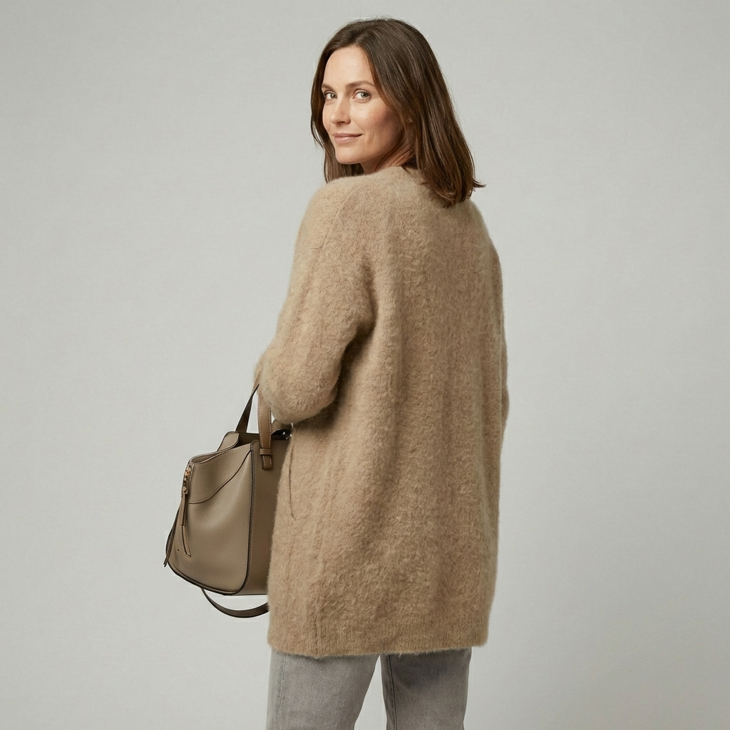 Raffineret cardigan med stil