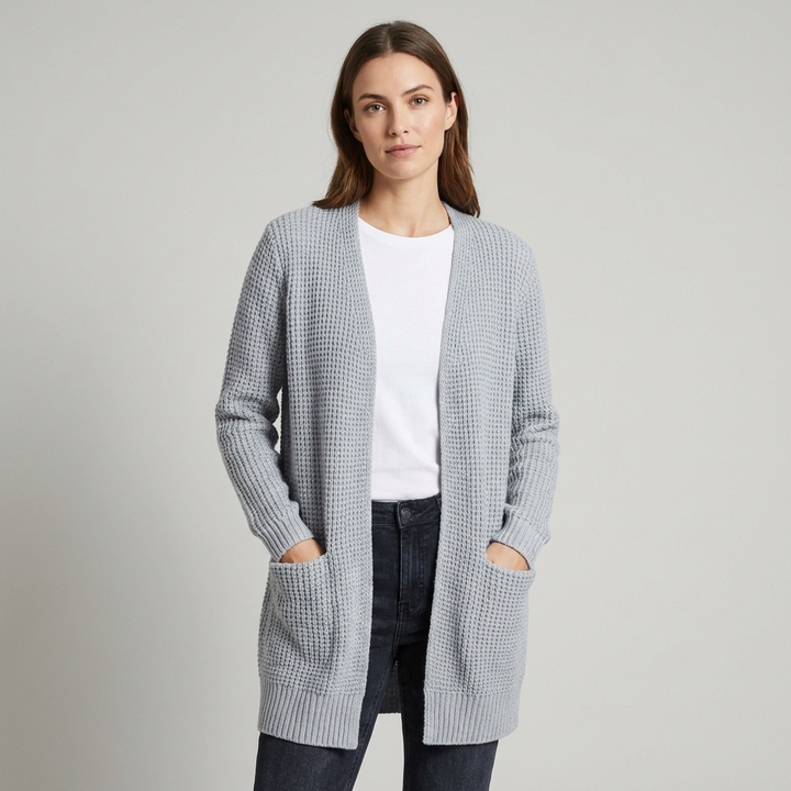 Langærmet cardigan til kvinder | Klassisk stil