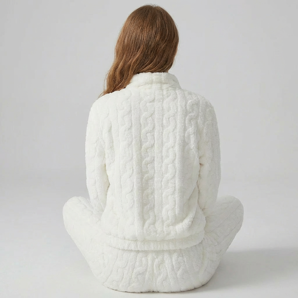 Kvinders Fleece Pyjamas Sæt