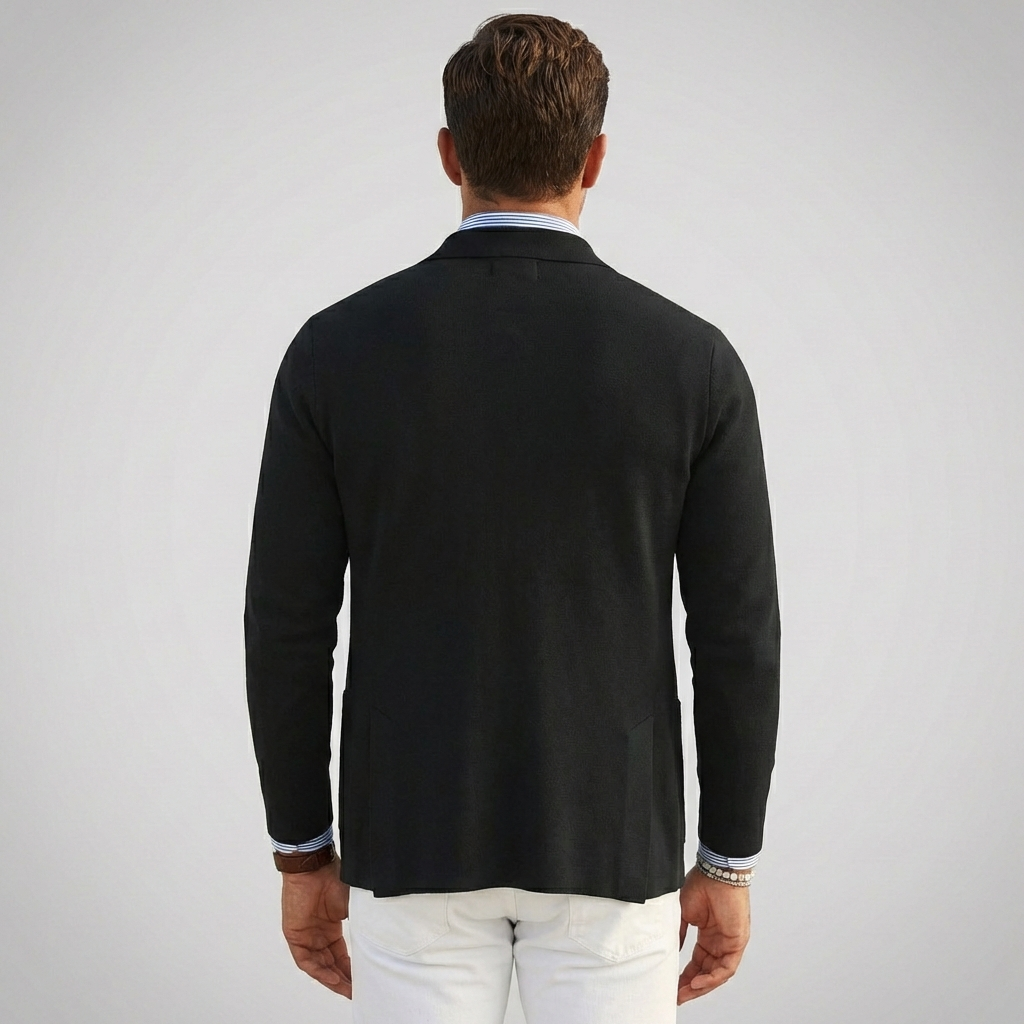 Herre Strikket Blazer