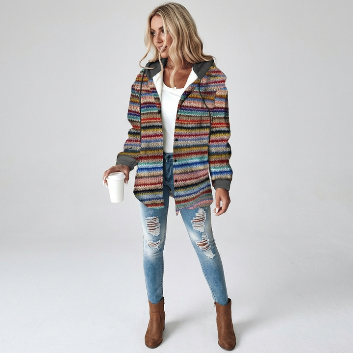 Kvinders cardigan med knapper foran til kvinder