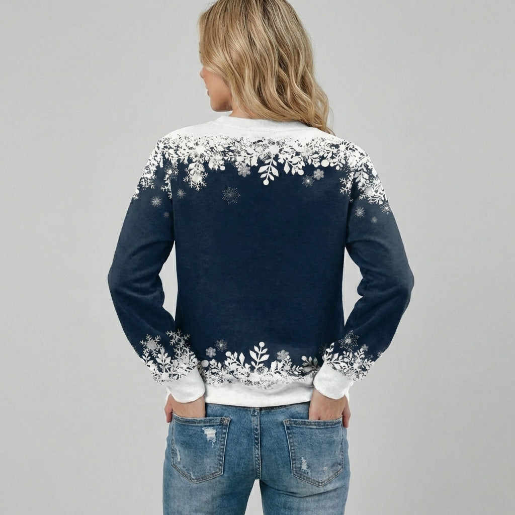 Julesweatshirt til kvinder