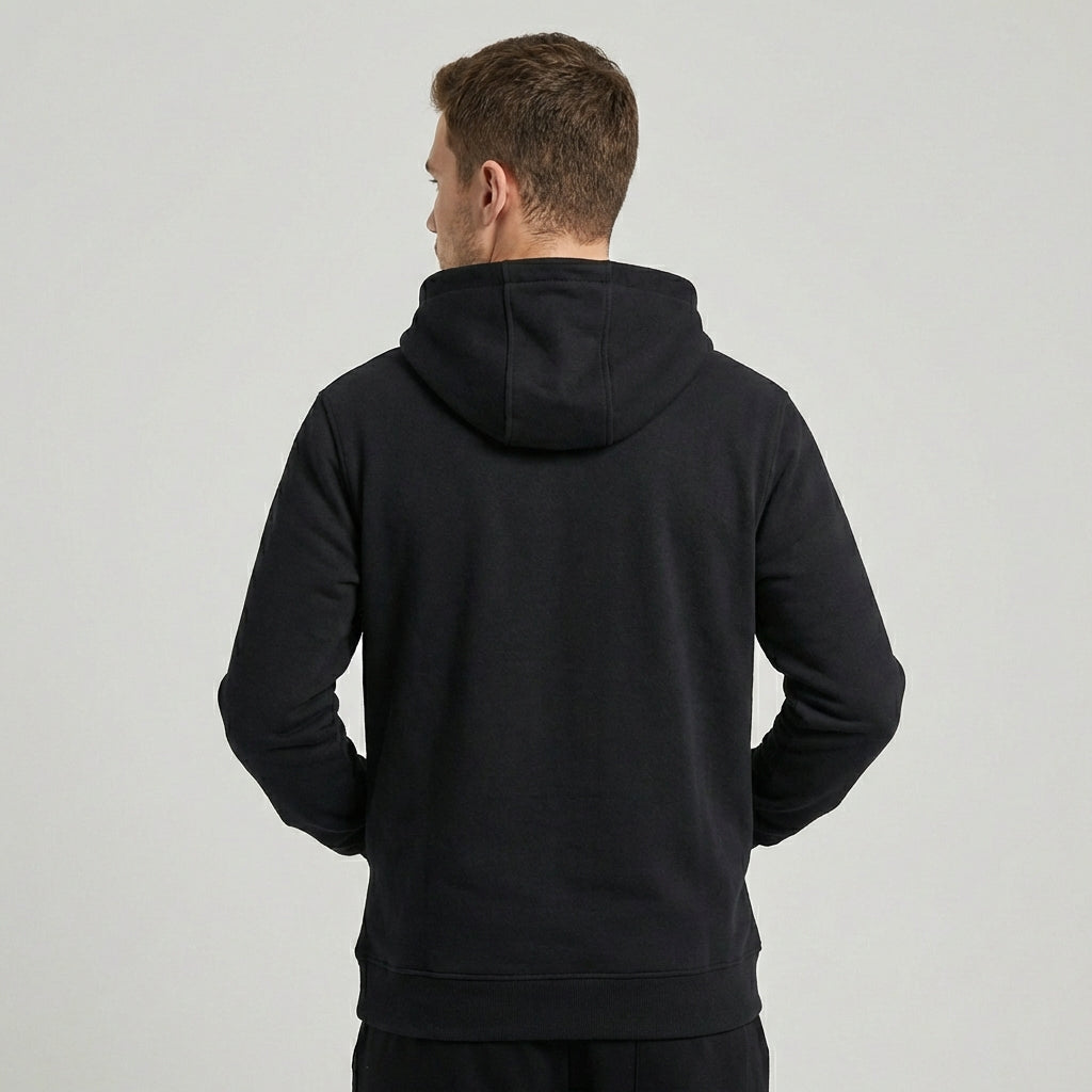 Herre Halv-Zip Hoodie
