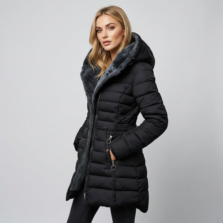 Dame Hooded Vinterjakke