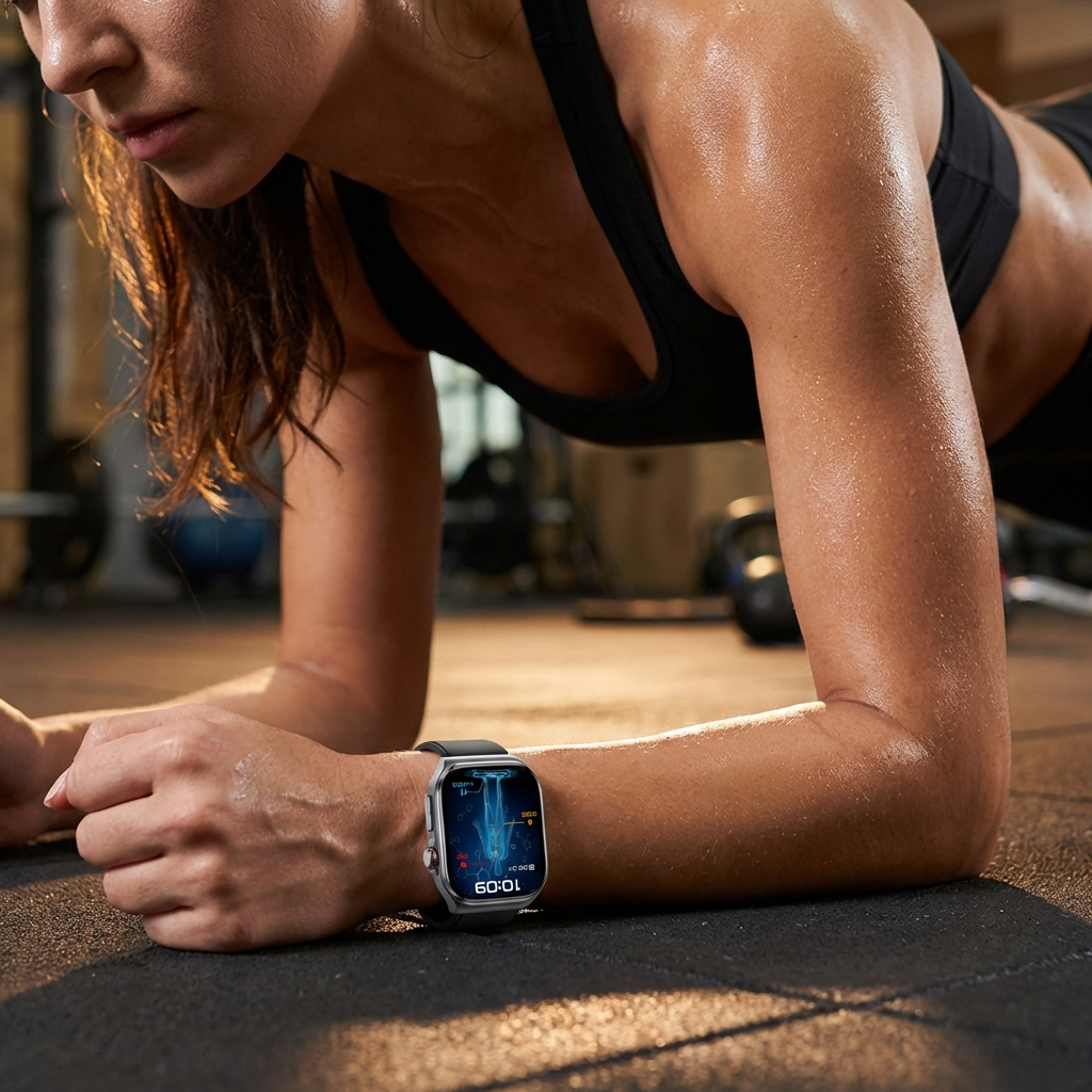Smartwatch med avancerede funktioner til aktive livsstile