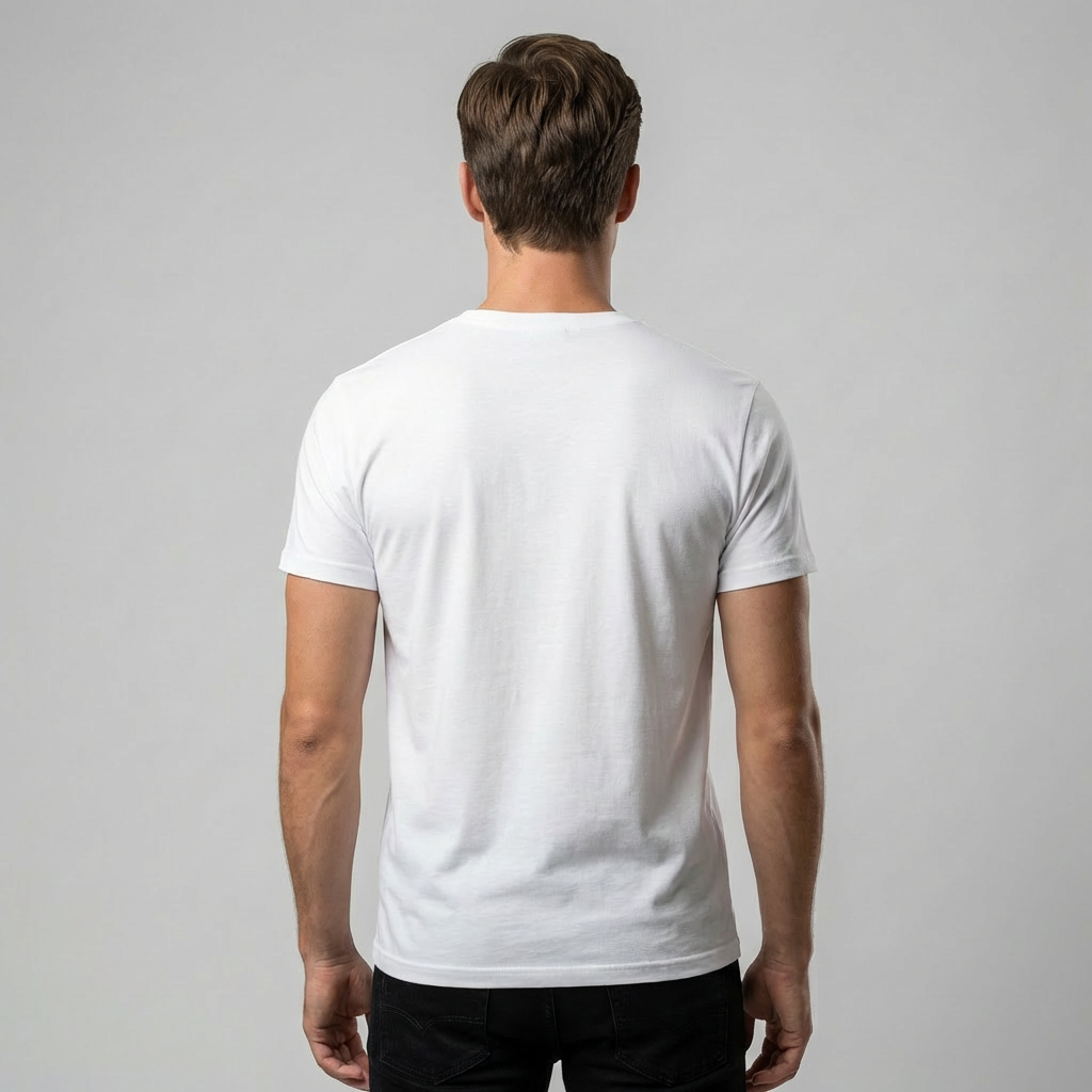 Herre Crew Neck T‑Shirt