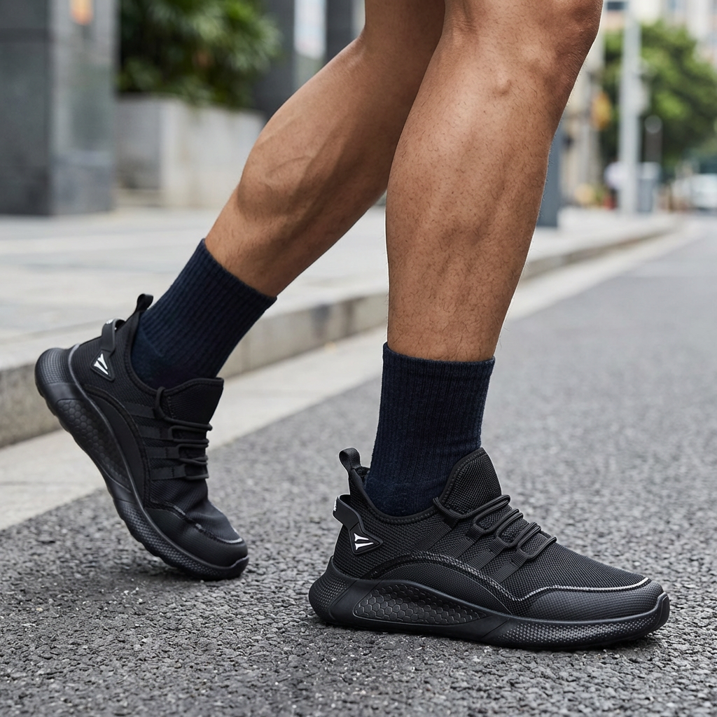 Herre sikkerhedssneakers med Air-Flow-design
