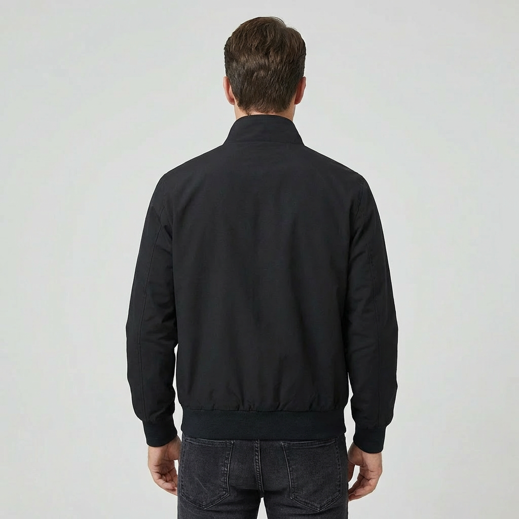 Herre casual jakke med åndbart design