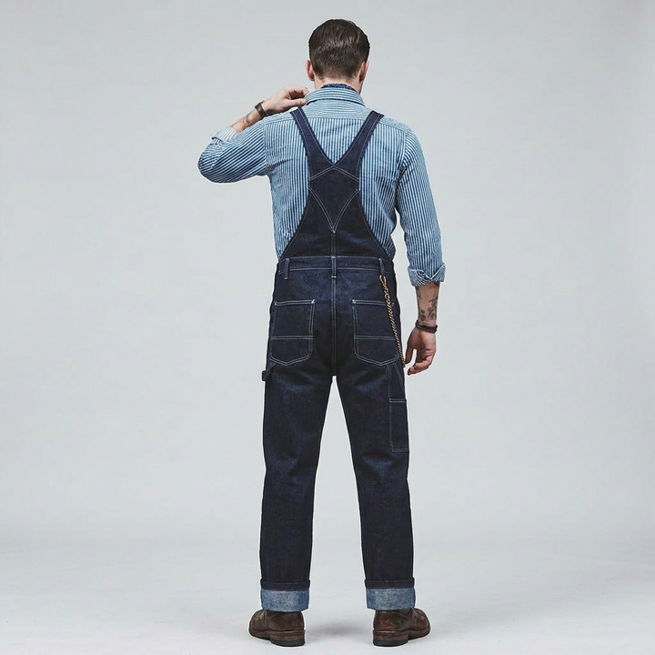 Indigo Denim Overalls