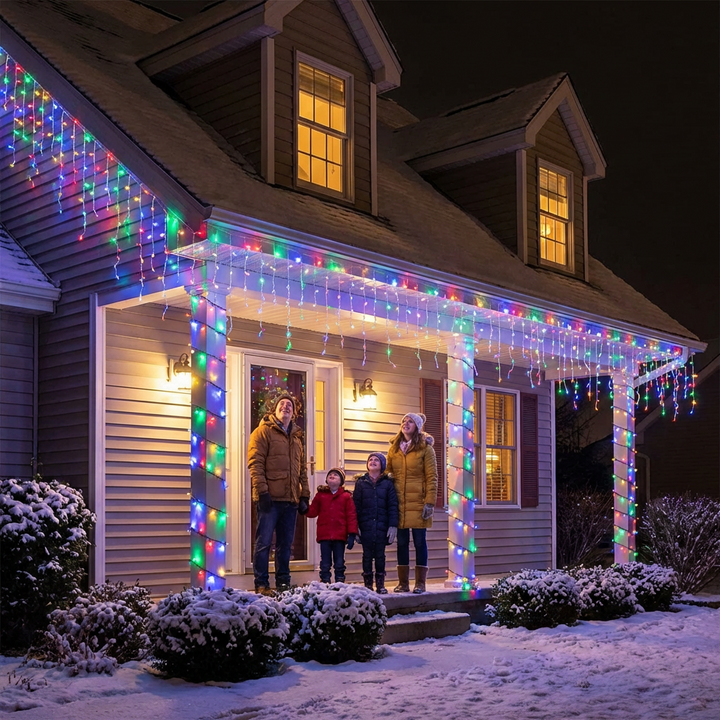 Magisk LED-lysgardin