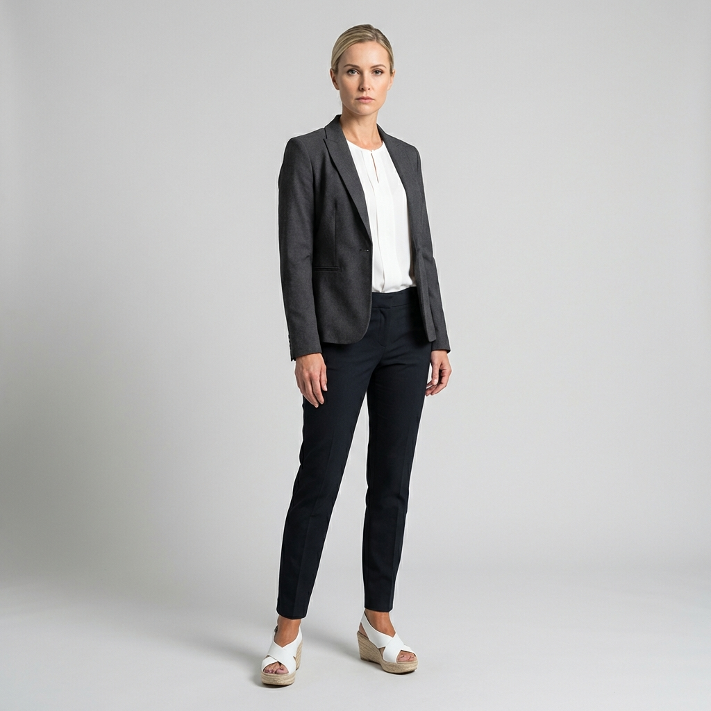 Dame kilehæle-espadriller