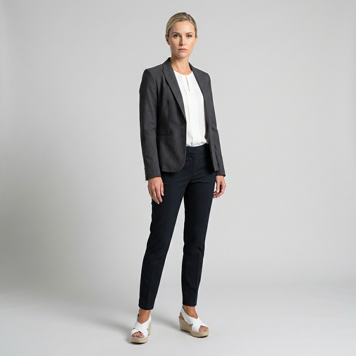 Dame kilehæle-espadriller