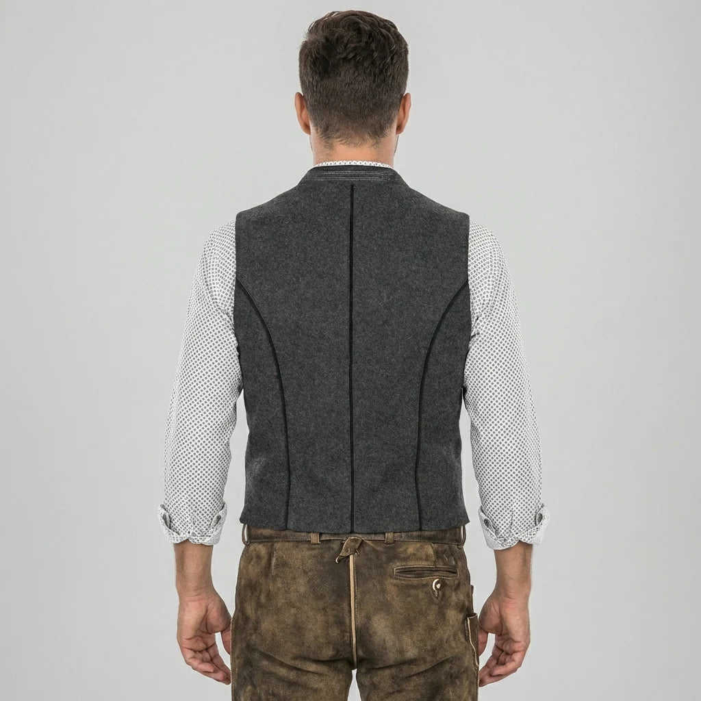 Herre Trachten-vest