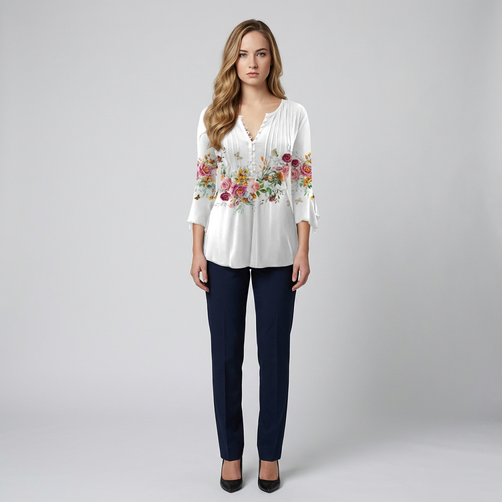 Kvinders elegante bluse