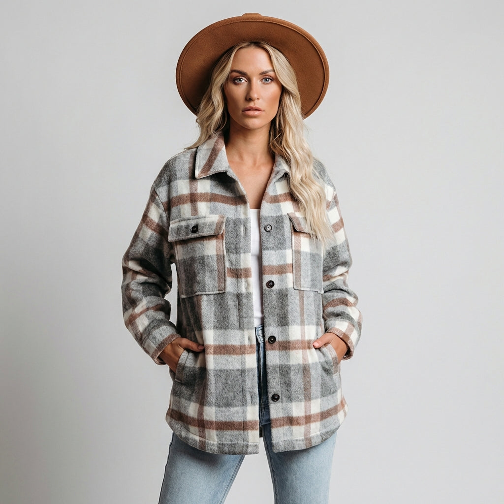 Ternet overshirt til kvinder