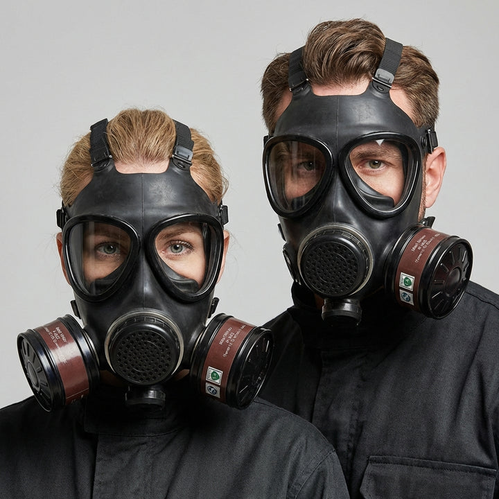 Helmaske til gas