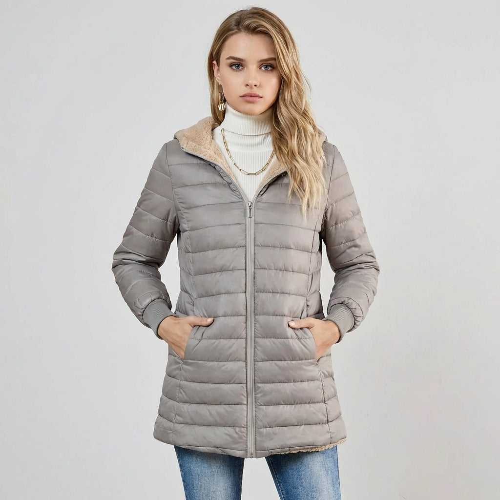 Dame casual vinterjakke