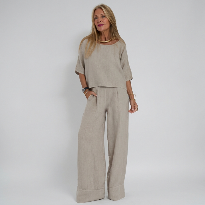 Dame Relaxed Fit To-delt Sæt
