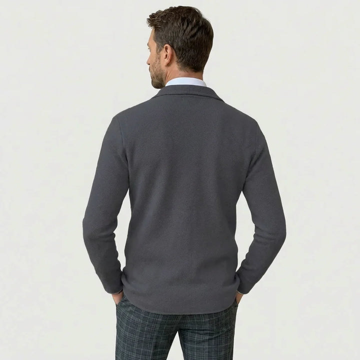 Herrestrikket blazer – Raffineret stil