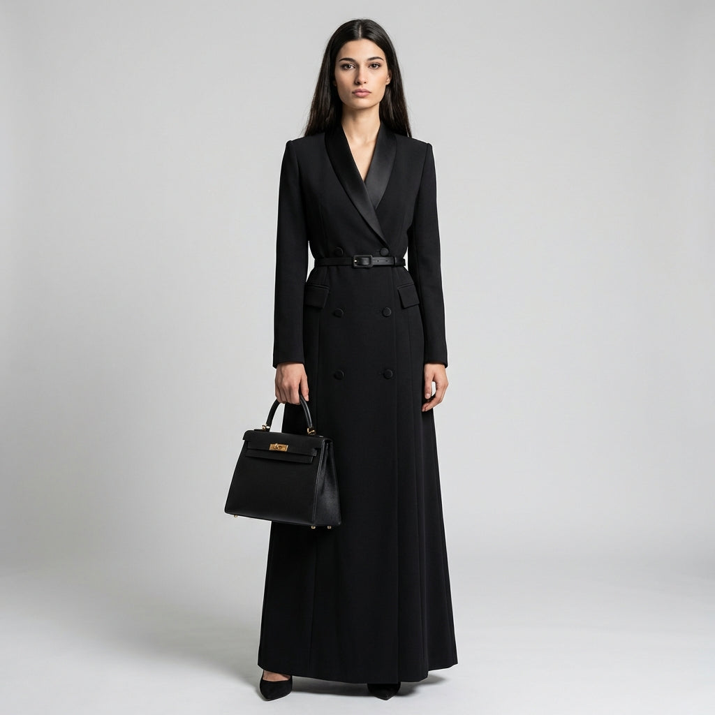 Moderne kontorlook dobbeltradet blazer