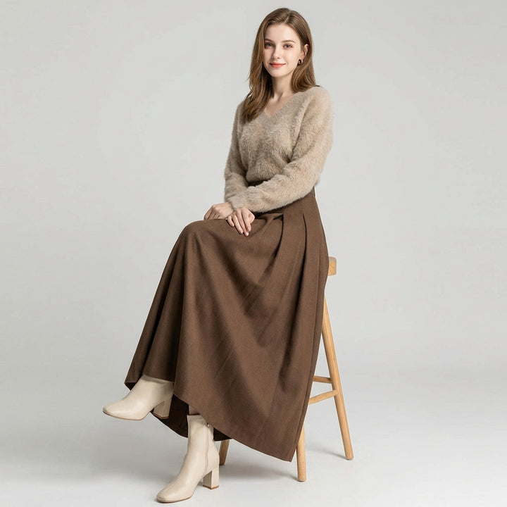 Elegant nederdel til kvinder