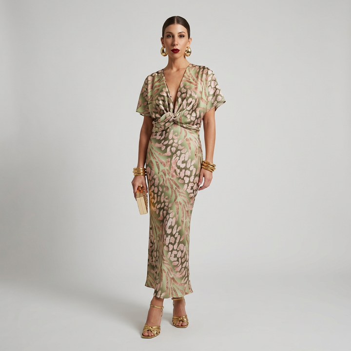 Elegant Wrap Kjole