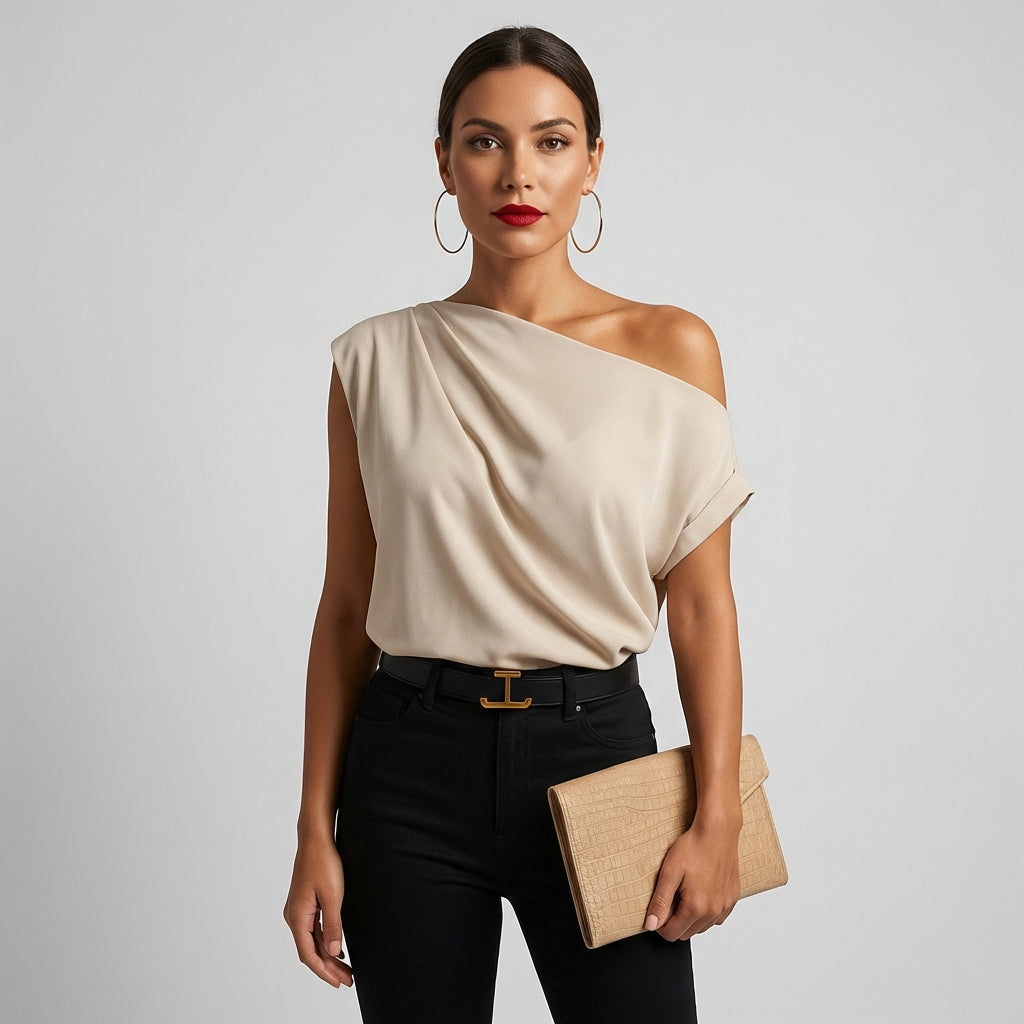 Off-shoulder top til kvinder