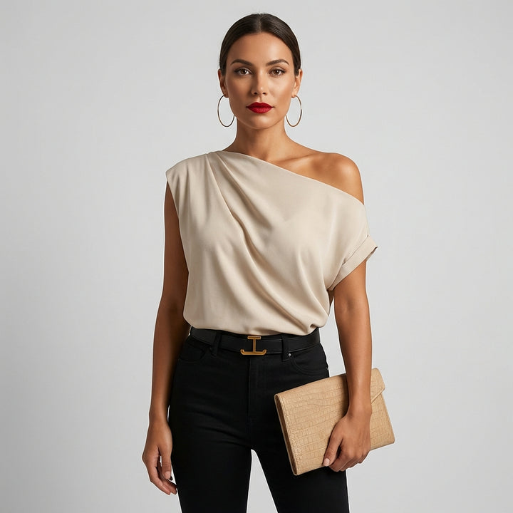 Off-shoulder top til kvinder